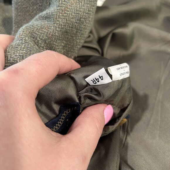 Vintage Tommy Hilfiger Mens Blazer 44R Green Single Vent Made In USA Jacket Only - Picture 13 of 16